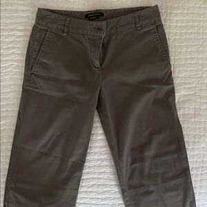 BCBGMaxAzria Ankle Olive Chinos